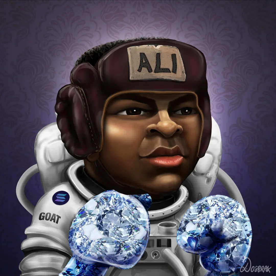 Portrait of Muhammad Ali